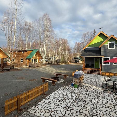 Talkeetna Log Cabin With Hot Tub Unit 1 Eksteriør bilde