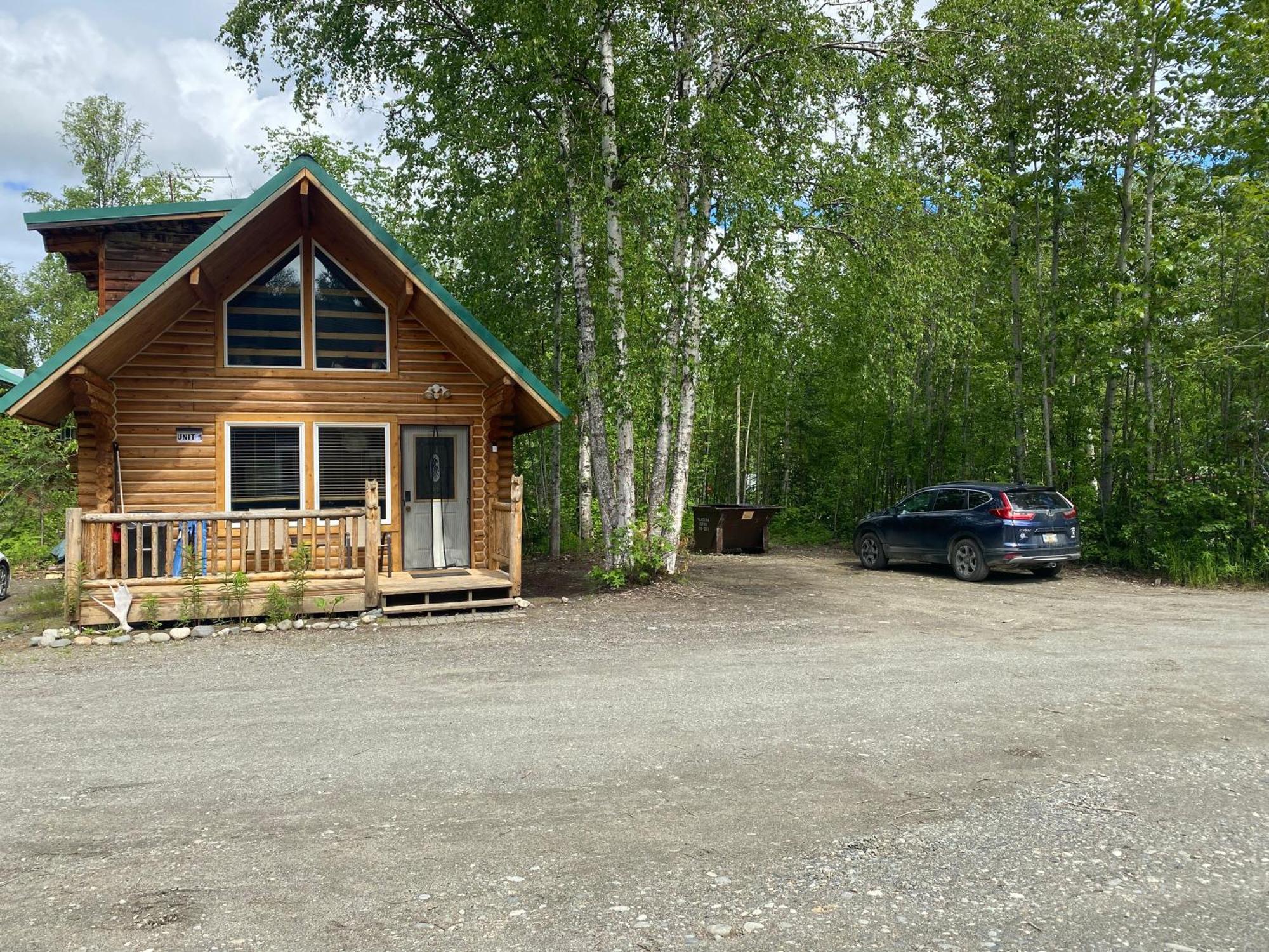 Talkeetna Log Cabin With Hot Tub Unit 1 Eksteriør bilde