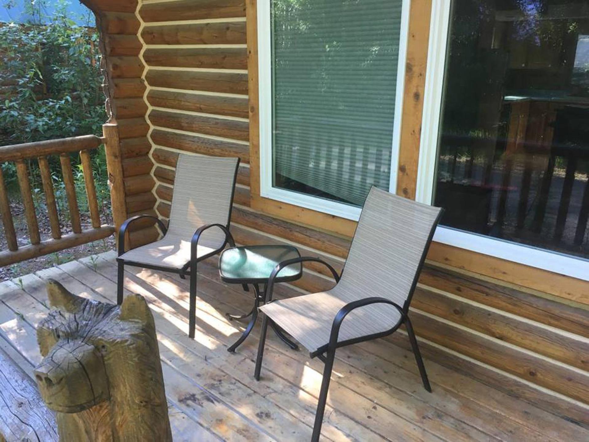 Talkeetna Log Cabin With Hot Tub Unit 1 Eksteriør bilde