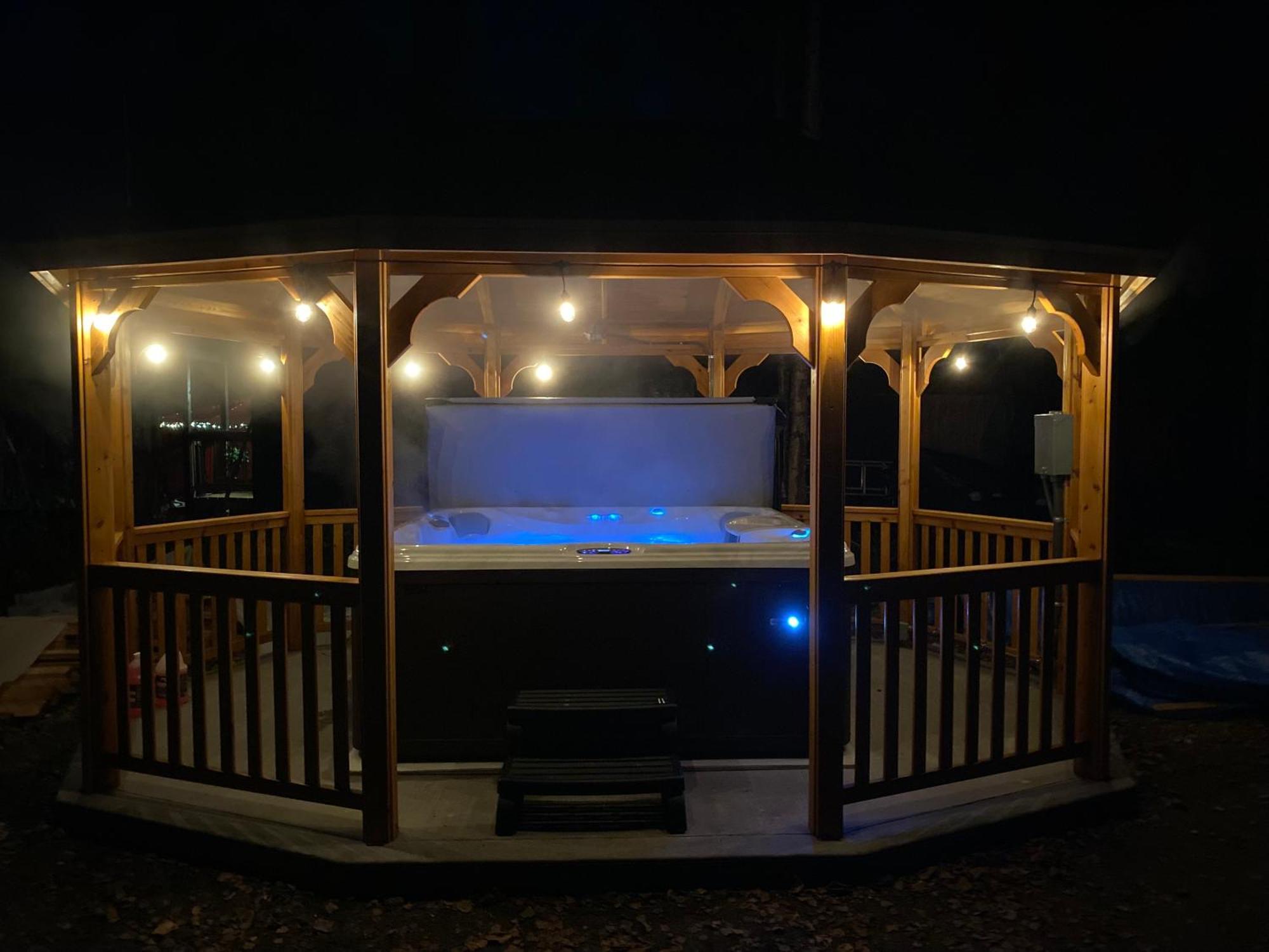 Talkeetna Log Cabin With Hot Tub Unit 1 Eksteriør bilde