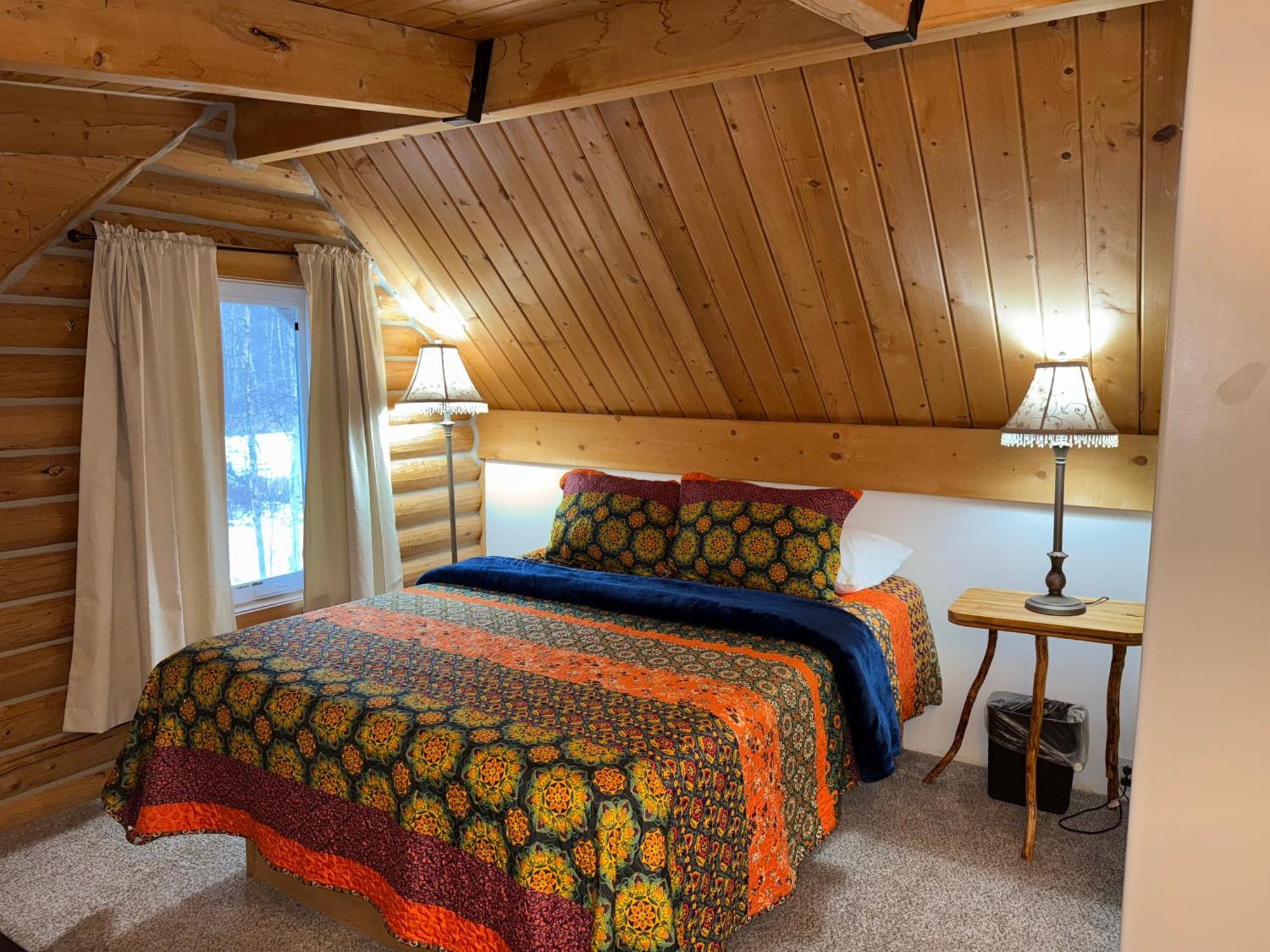 Talkeetna Log Cabin With Hot Tub Unit 1 Eksteriør bilde