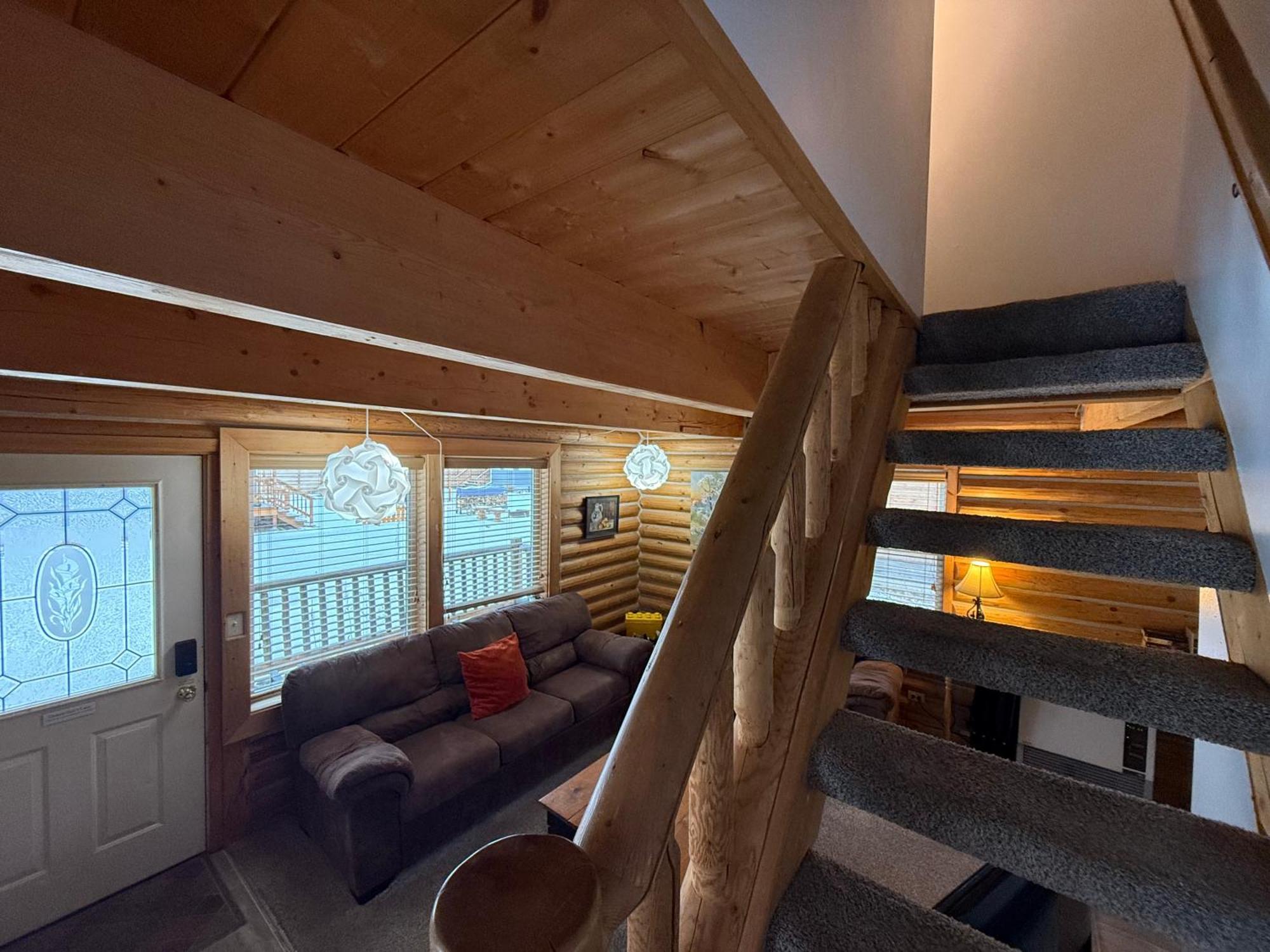 Talkeetna Log Cabin With Hot Tub Unit 1 Eksteriør bilde