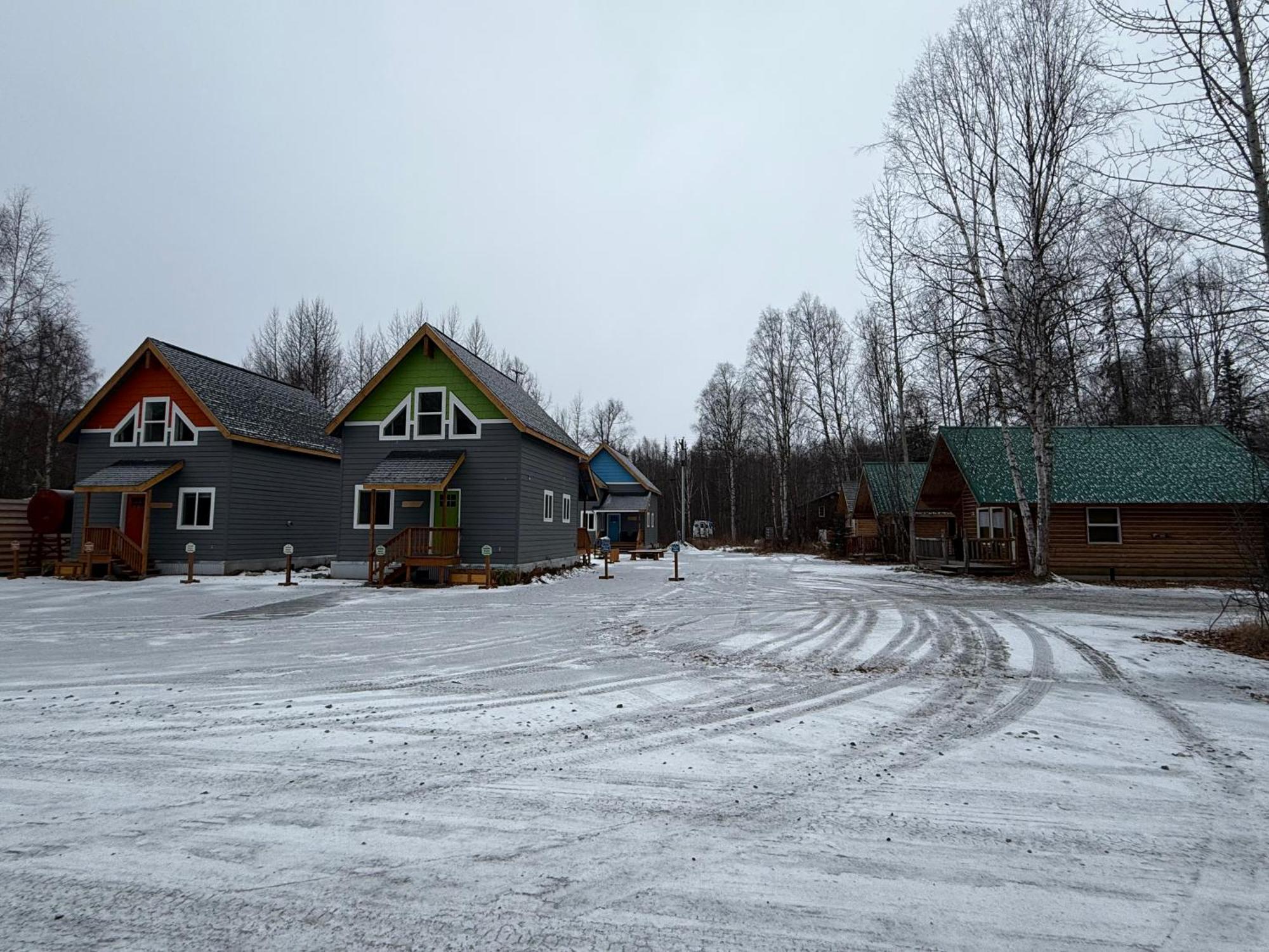 Talkeetna Log Cabin With Hot Tub Unit 1 Eksteriør bilde