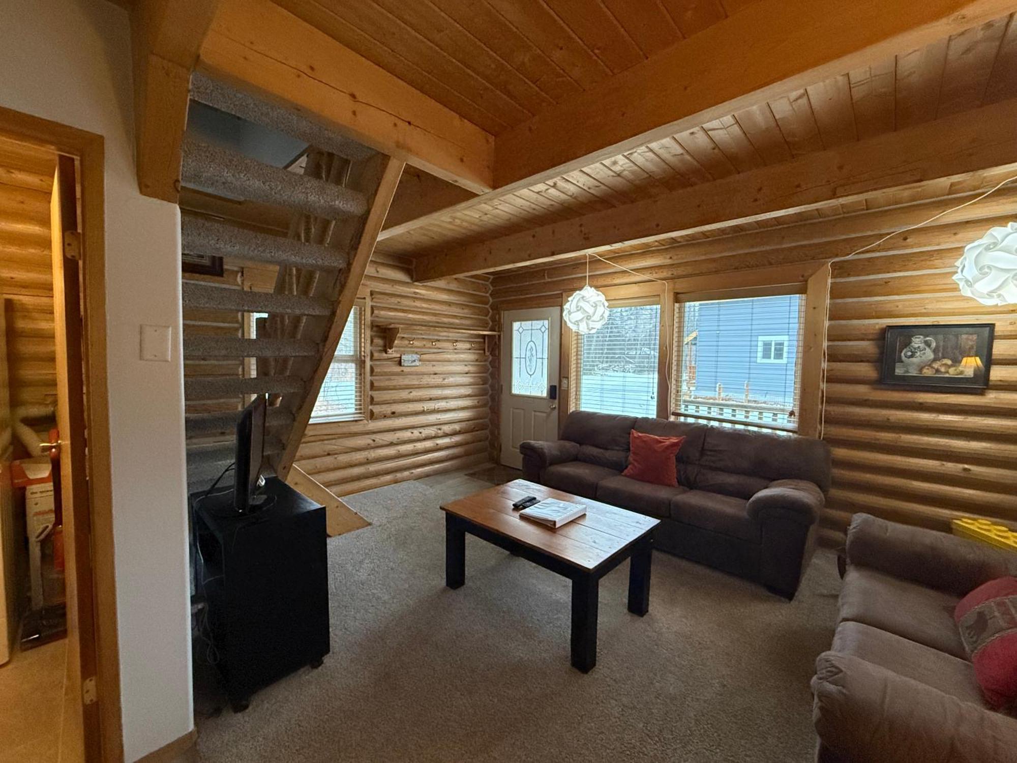 Talkeetna Log Cabin With Hot Tub Unit 1 Eksteriør bilde